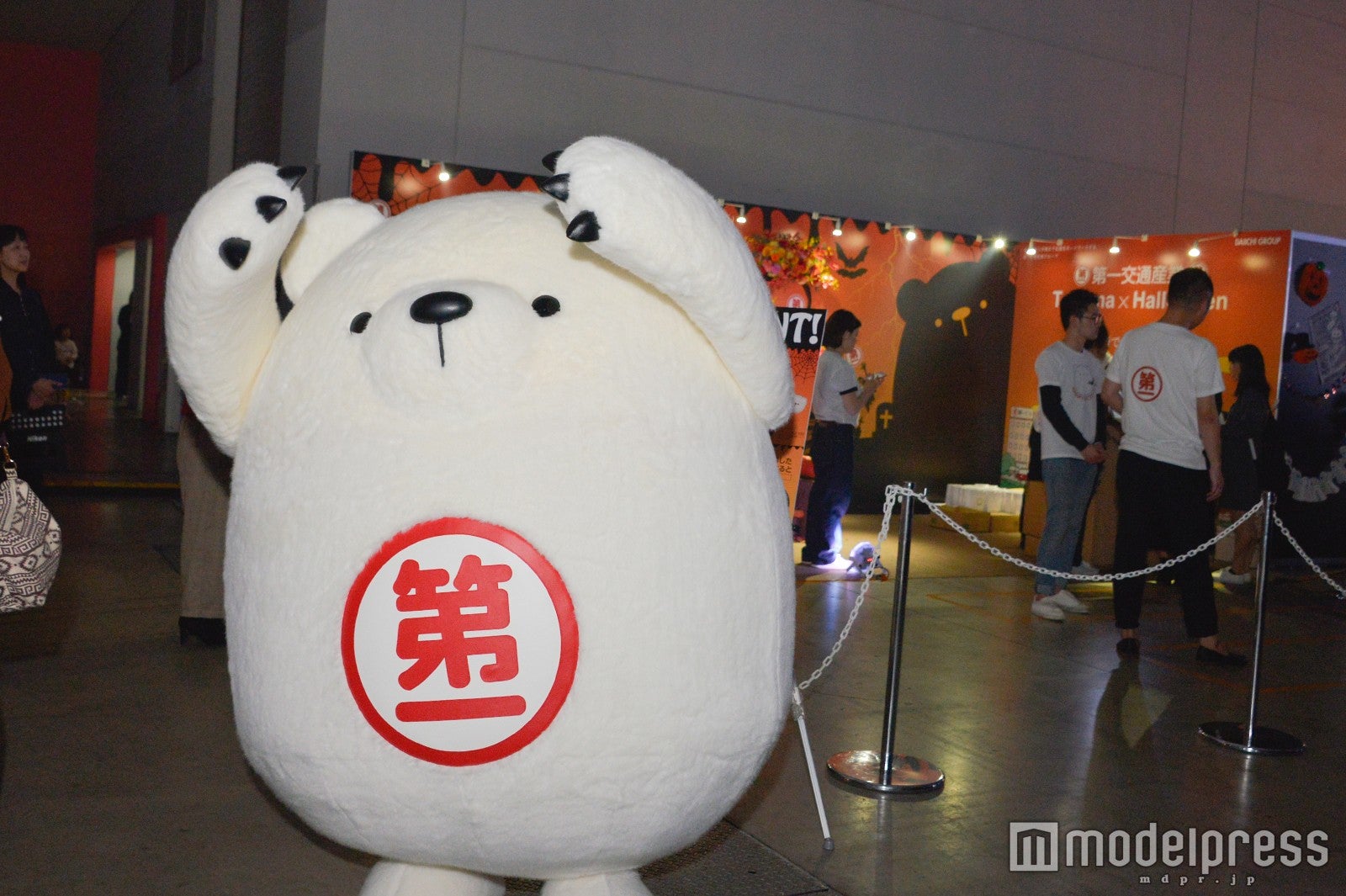 丸くて可愛い「タクマ」がお出迎え （C）モデルプレス