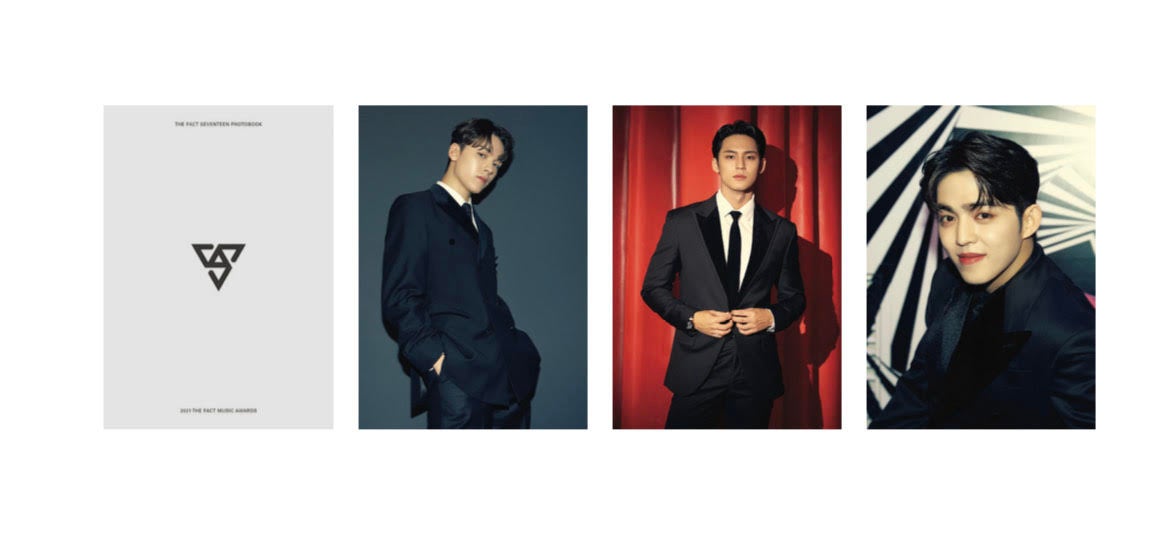 A4サイズブロマイド「THE FACT SEVENTEEN PHOTOBOOK『YOU ARE IN US』」 （提供写真）