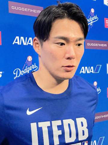 山本由伸 張本勲氏の訃報に「えっ、そうなんですか」神妙な面持ちで「野球界の大先輩ですし、すごい記録を作られた方」報道陣から知らされ驚きの声