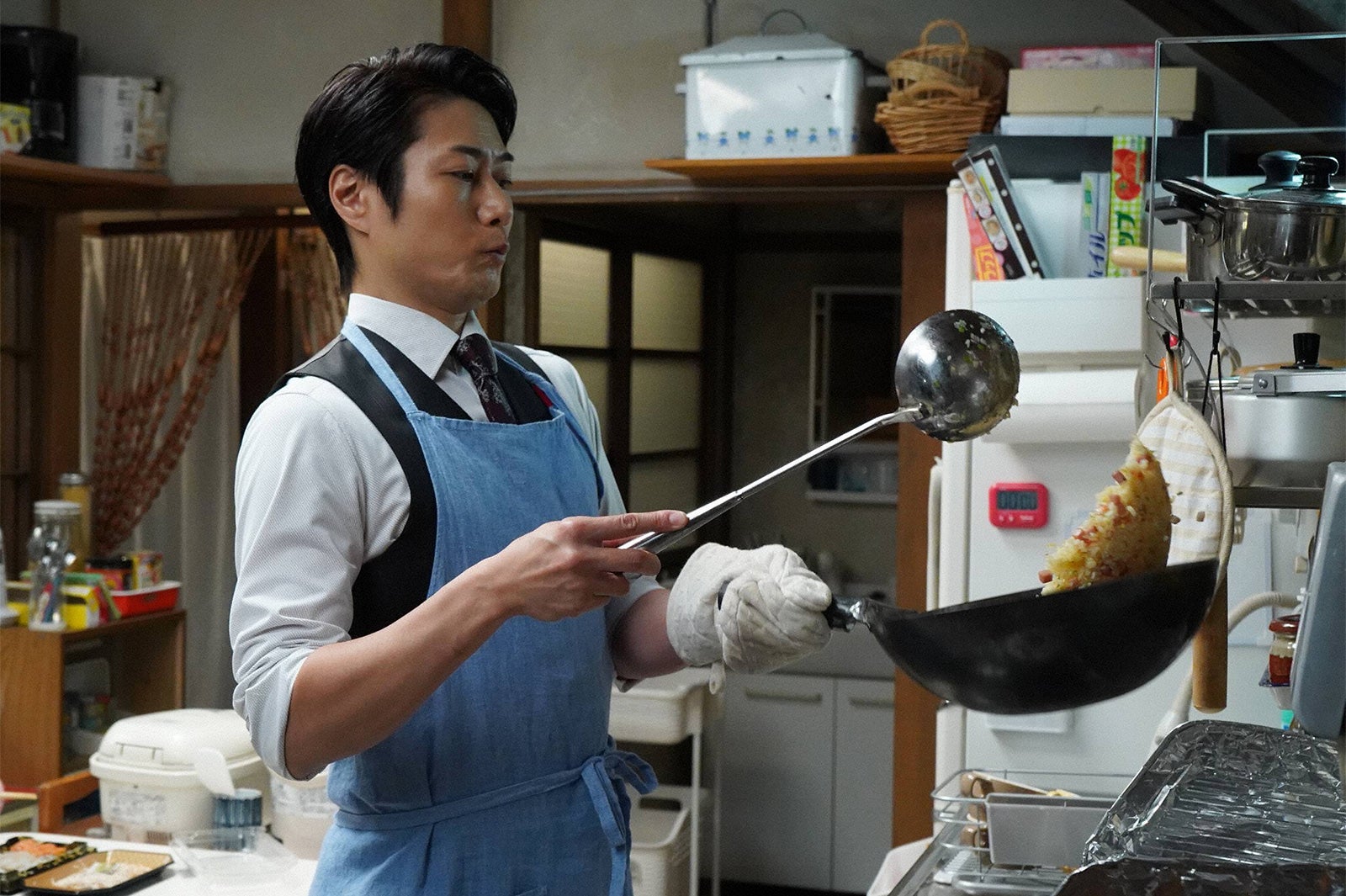 戸次重幸「監察医 朝顔」第9話より（C）フジテレビ