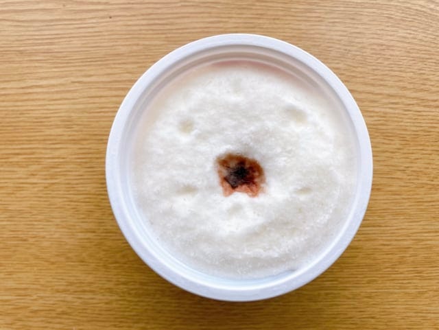 さっぱりとした味わいの練乳風味のかき氷♡