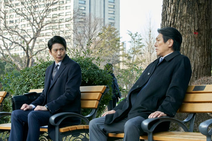 向井理、高橋克典「警部補ダイマジン」第3話より(C)テレビ朝日