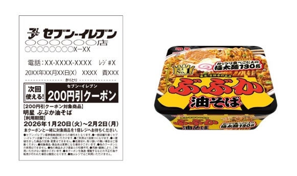 対象商品をセットで購入すると（提供写真）