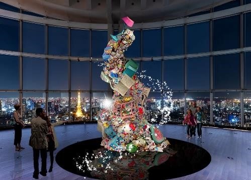 エントランス展示イメージ（提供画像）