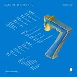 『MAP OF THE SOUL：7』カムバックマップ（C）Big Hit Entertainment