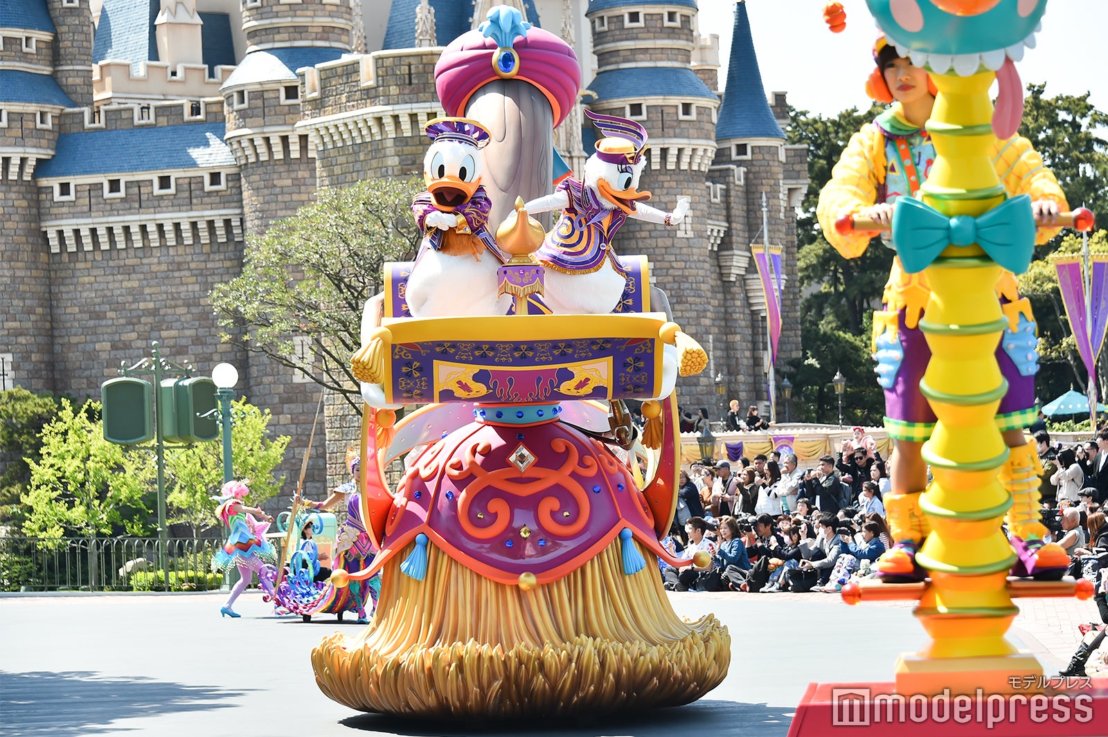 ドナルド、デイジー／パレード「ドリーミング・アップ！」（C）モデルプレス（C）Disney