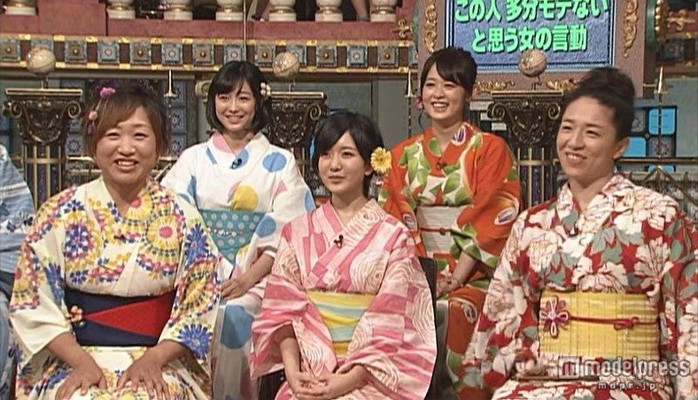 「踊る！さんま御殿！！ウブな女＆恋多き女SP」（C）日本テレビ