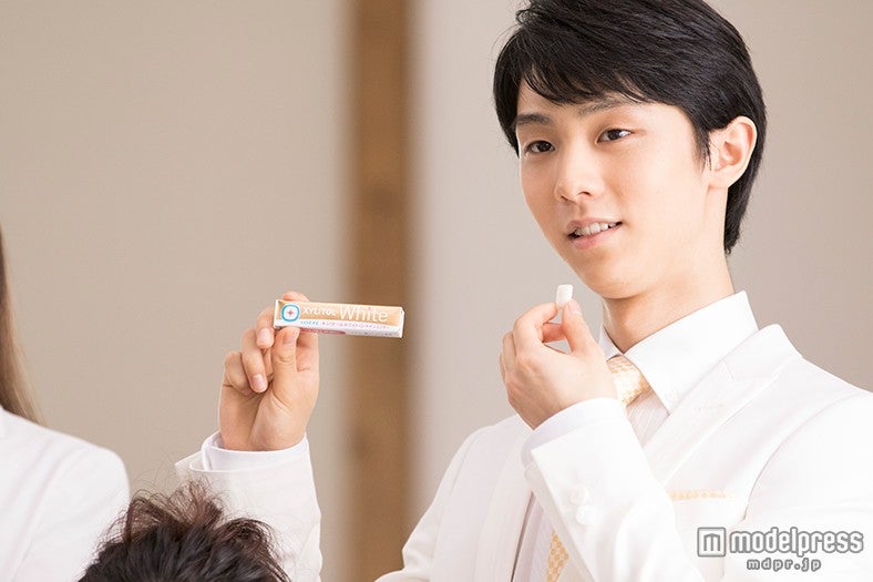 羽生結弦新CM撮影風景