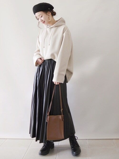 モノトーン パーカ