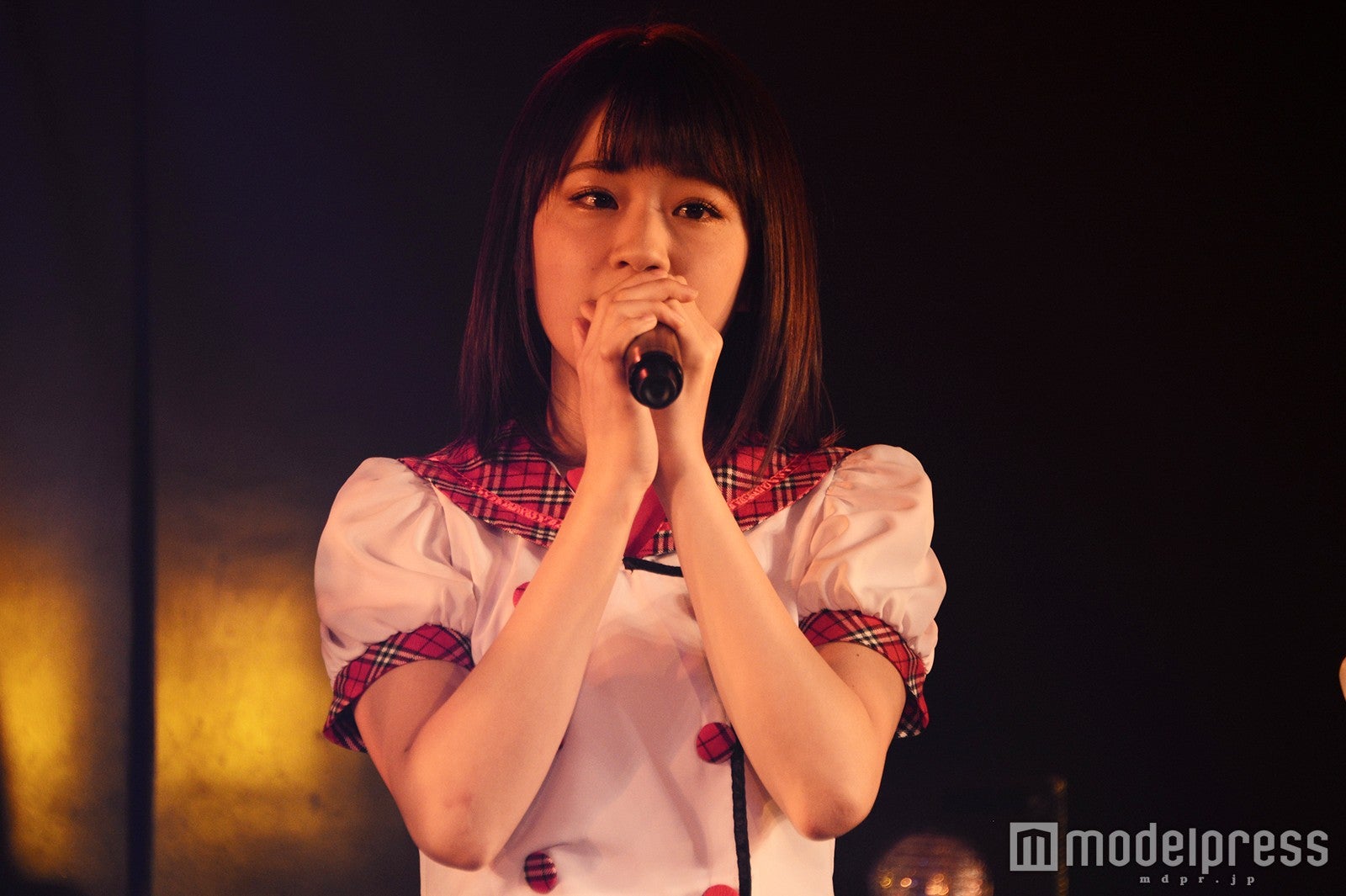 島田晴香「小嶋陽菜好感度爆上げ公演」（C）モデルプレス