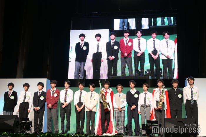 「男子中学生ミスターコン2023」ファイナル審査の様子(C)モデルプレス