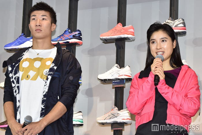 桐生祥秀選手、土屋太鳳 (C)モデルプレス