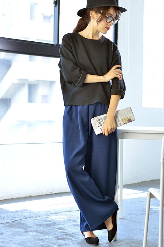 大人カラーのカタチがキレイなガウチョパンツcocaオリジナル「coca」2,690円（税込）／画像提供：coca