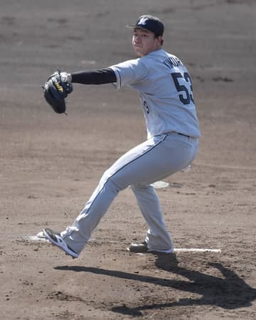 カメラマン発／プロ入り3年目のロッテ・木村優人投手の飛躍を予感させる“開幕マウンド”だ。