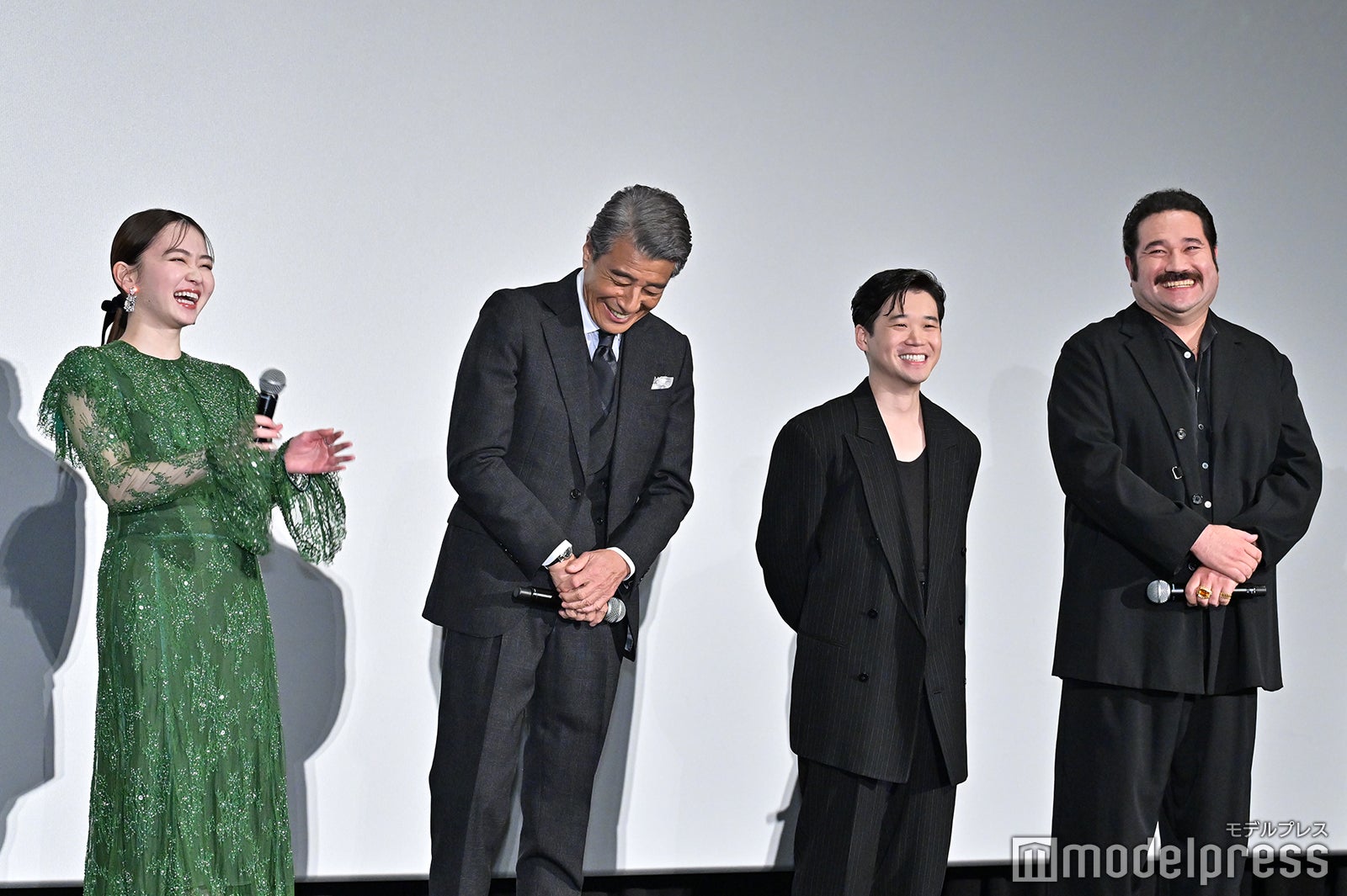 山田杏奈、舘ひろし、矢本悠馬、勝矢（C）モデルプレス