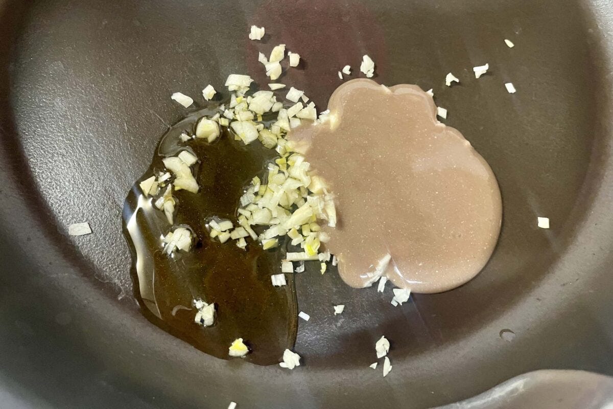 厚揚げペペロンチーノ