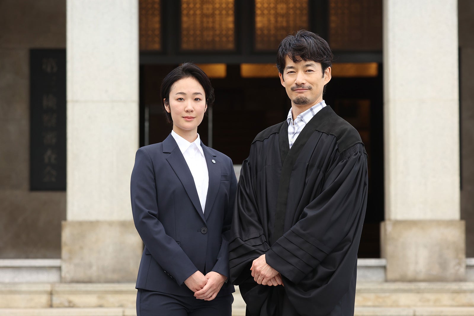 竹野内豊＆黒木華、月9「イチケイのカラス」クランクイン 初共演も初日からバディぶり発揮