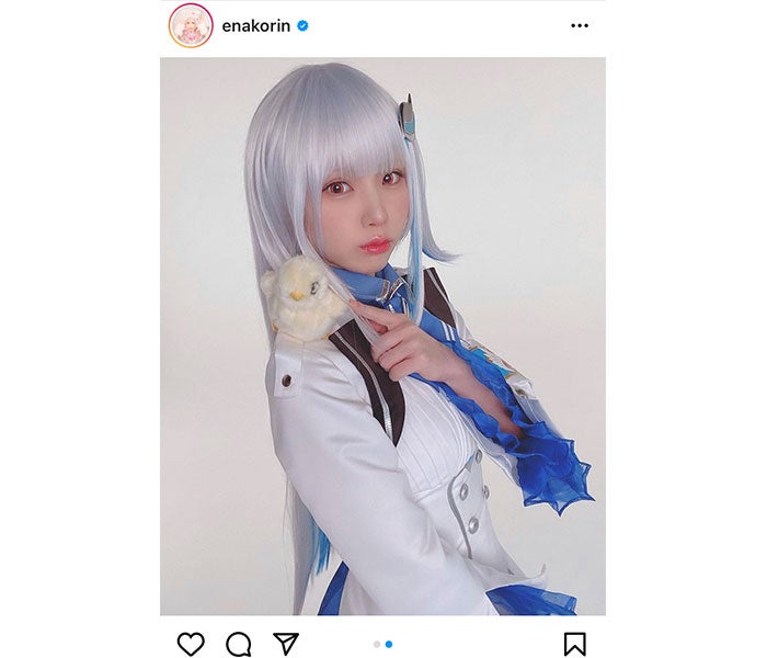 えなこ、「にじさんじ」リゼ・ヘルエスタのコスプレショット公開