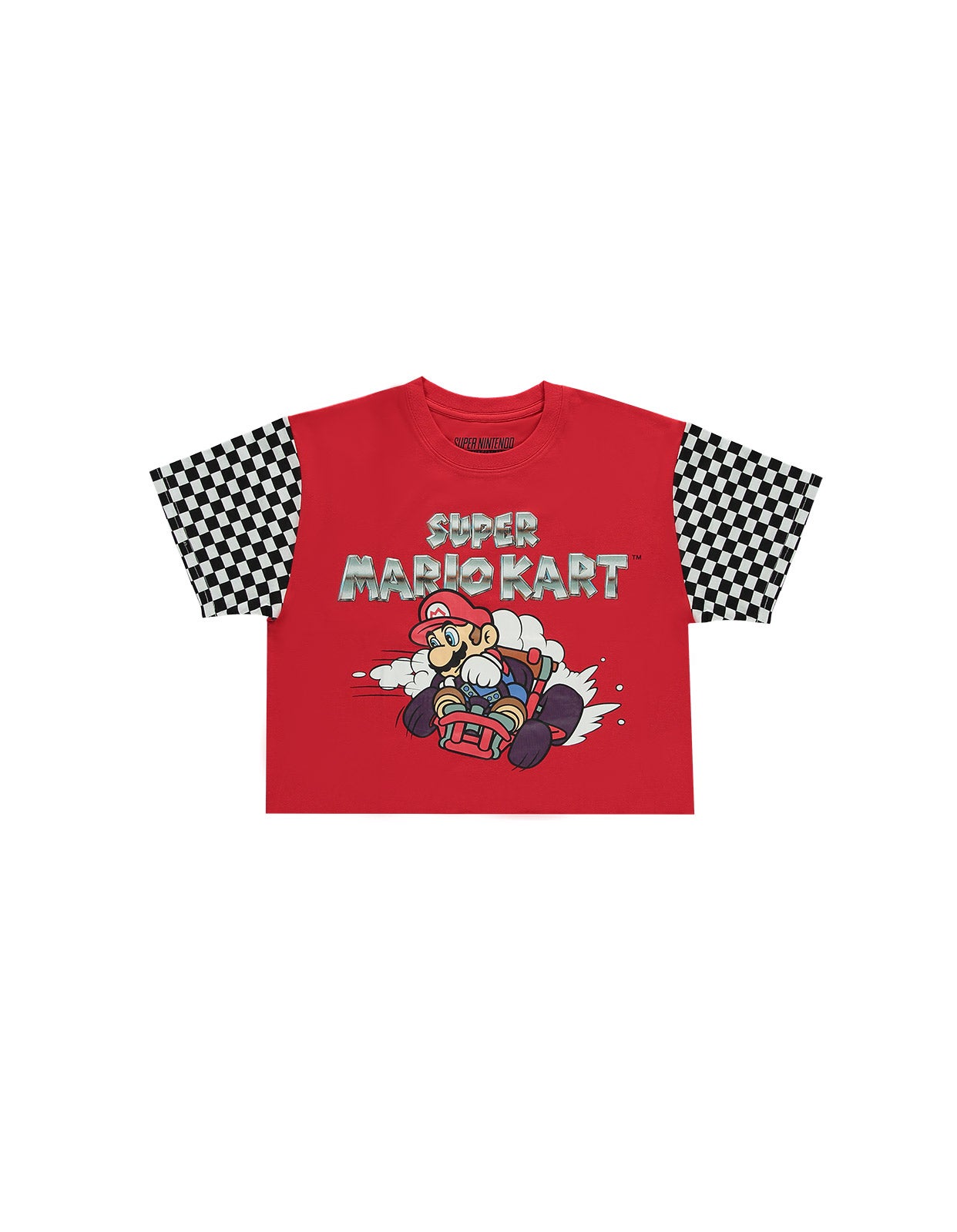 マリオカートコントラストTシャツ（C）1990 Nintendo（C）1991 Nintendo（C）1992 Nintendo（C）1994 Nintendo-SUPER FAMICON is a trademark of Nintendo. 