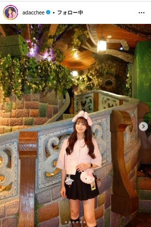 足立梨花Instagramより