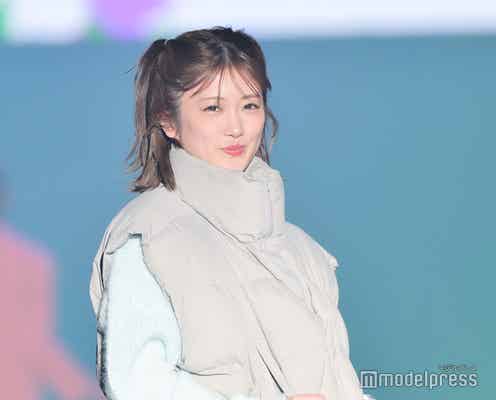 樋口日奈、ハーフツイン×淡色コーデが可愛い<TGC しずおか 2024>