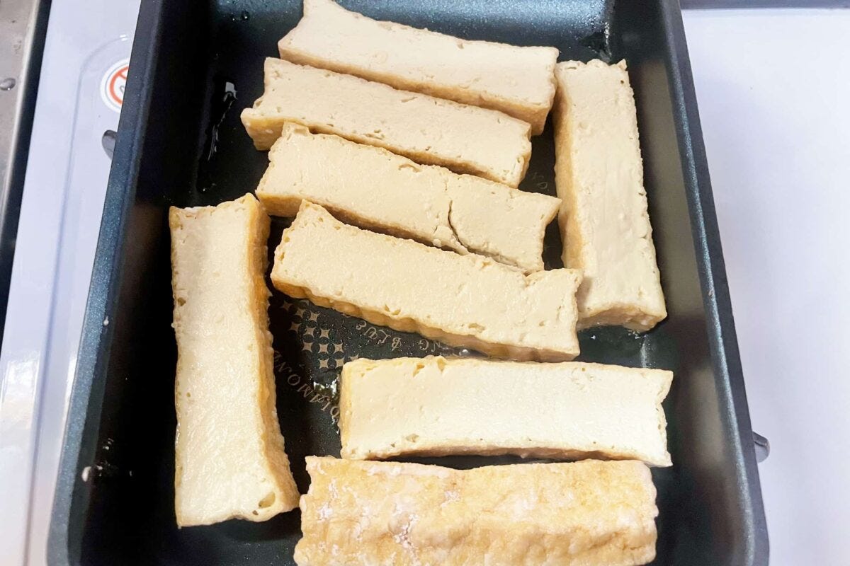 厚揚げの油淋鶏