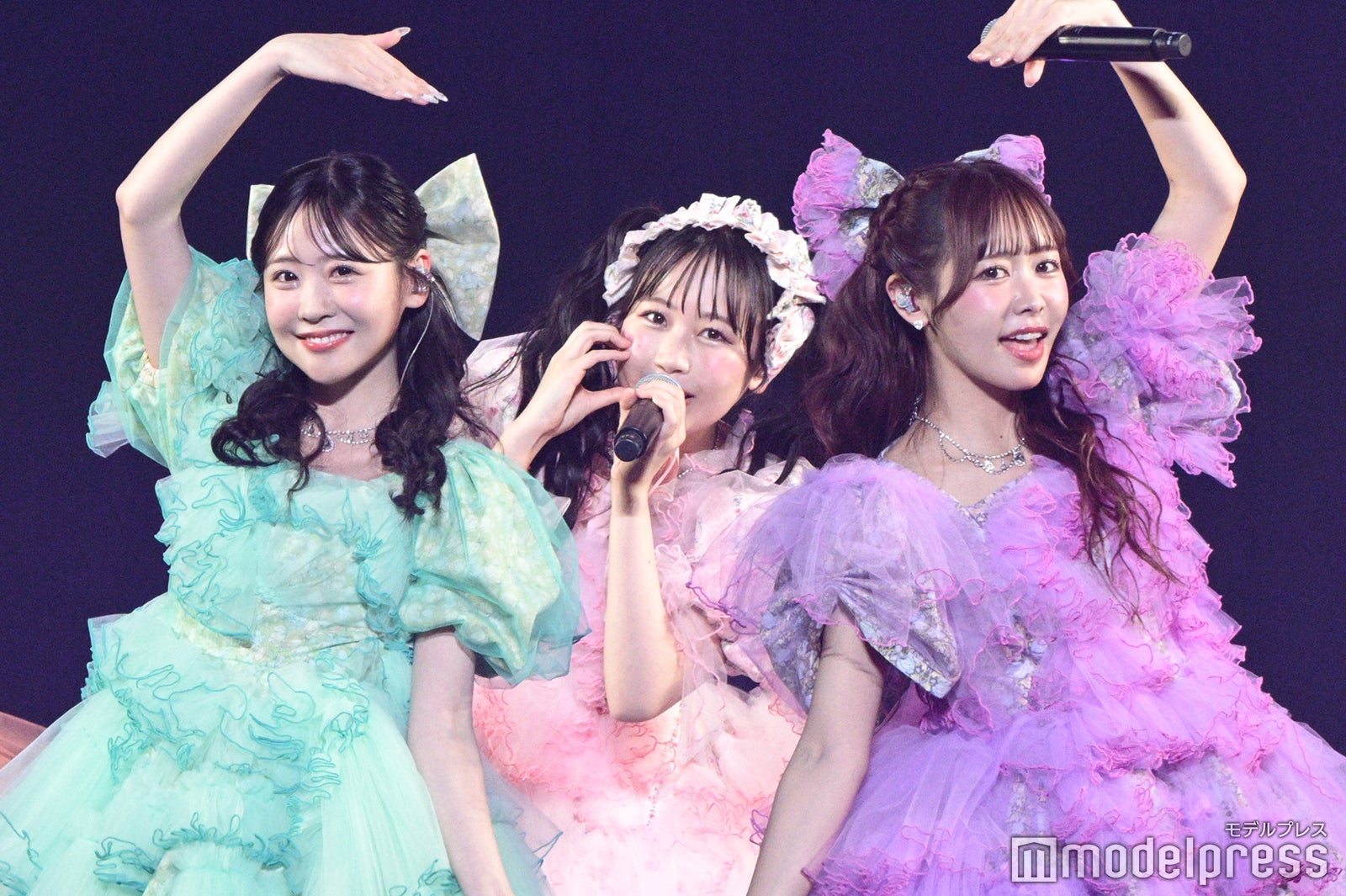 櫻井優衣、松本かれん、仲川瑠夏（C）モデルプレス