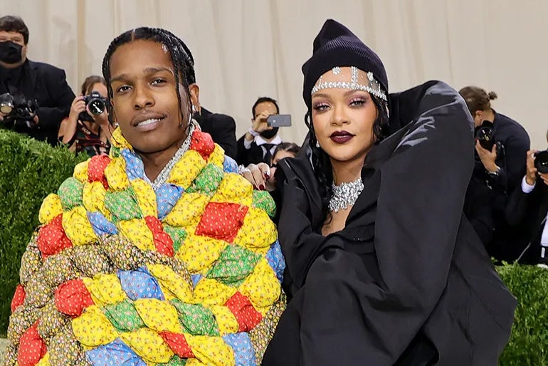 エイサップ・ロッキー、リアーナ／Photo by Getty Images