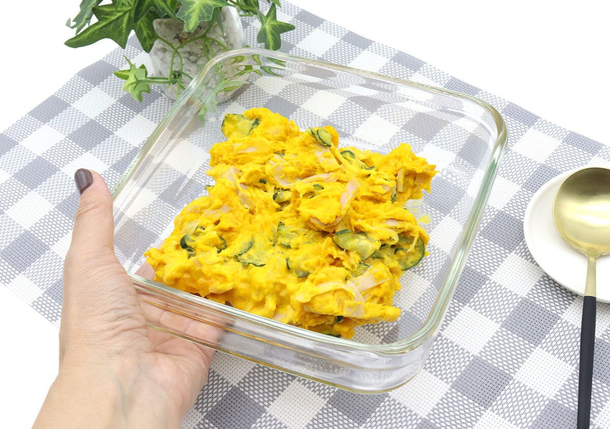 レンジで調理してそのままテーブルへ