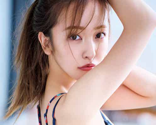 板野友美、水着&ランジェリー姿で11年ぶり「ヤンマガ」登場 色っぽい表情見せる