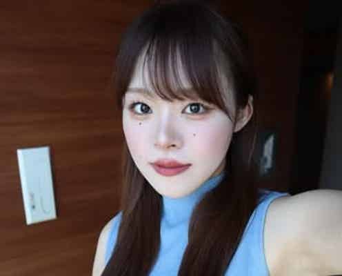 YouTuberになに、ピンクコーデで美脚披露「女を楽しんでいるので当然の如く」