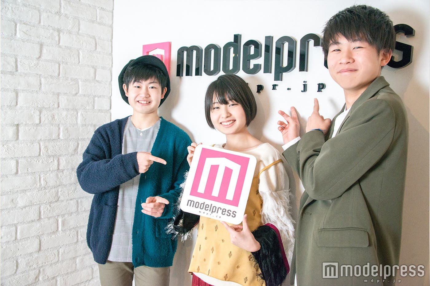 (左から)ポチ(ゆうと)、ほのか、あんべ(C)モデルプレス