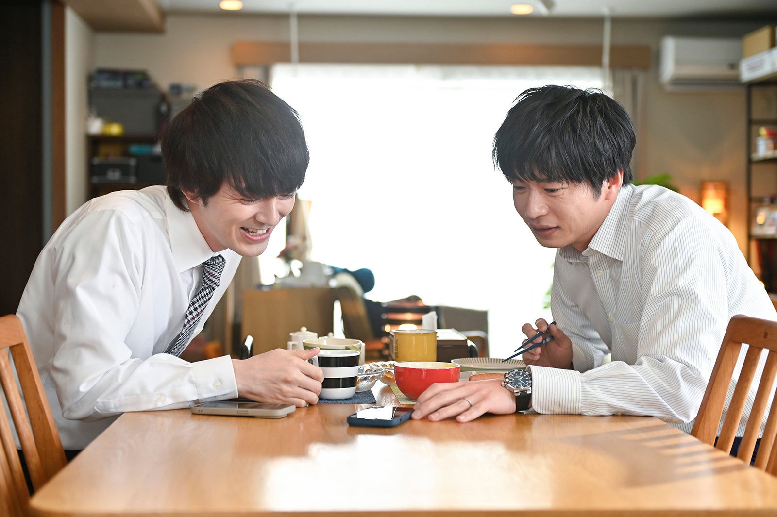 林遣都、田中圭「おっさんずラブ-リターンズ-」第7話（C）テレビ朝日