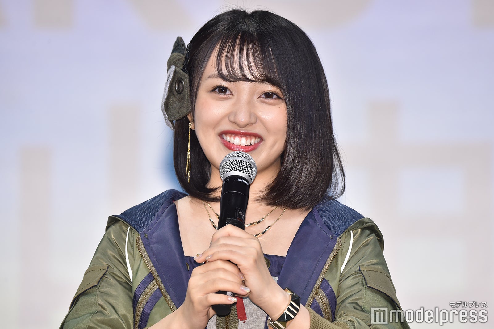 向井地美音／これまでの黒髪 （C）モデルプレス