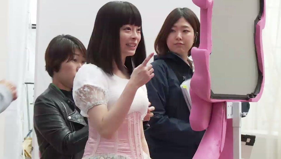 きゃりーぱみゅぱみゅ／メイキング（提供写真）