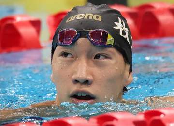 競泳 世界新優勝の大橋信さぁ3冠へ 50平泳ぎ予選2位通過 前夜は大量メッセージ「とりあえず返した」