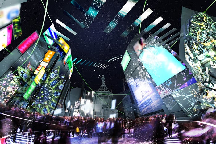 渋谷エリア/画像提供:ネイキッド