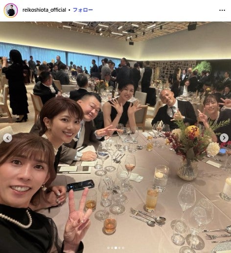 潮田玲子Instagramより