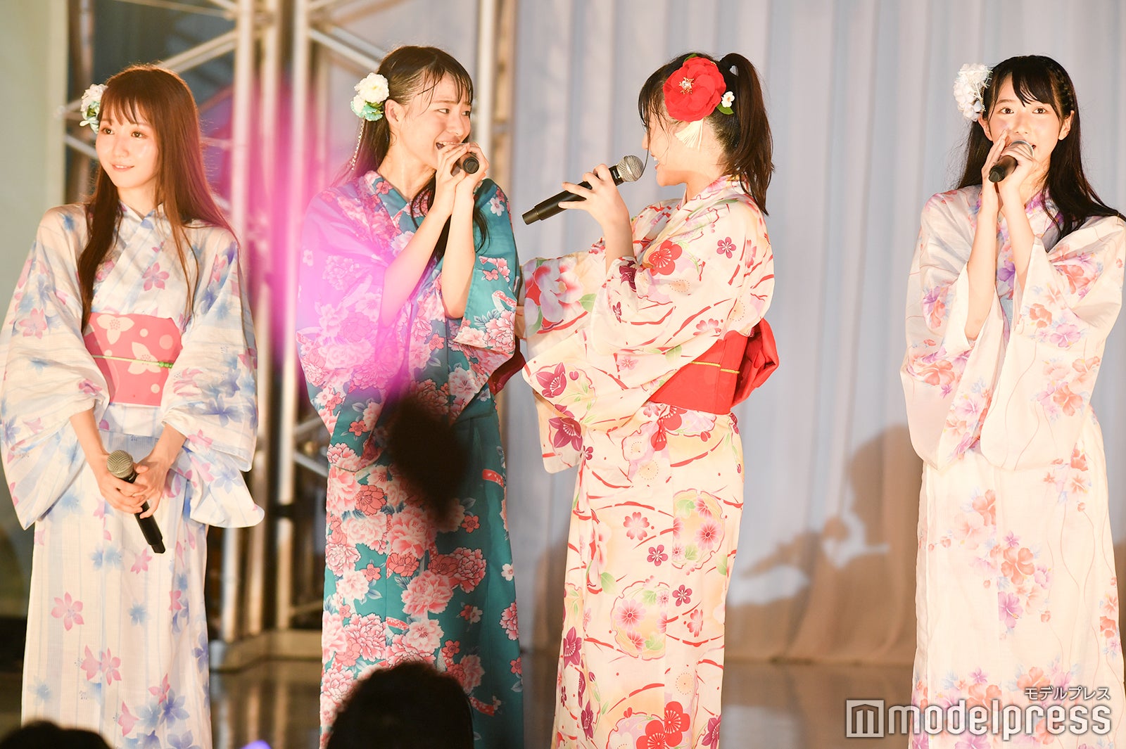 大谷映美里、冨田菜々風、高松瞳、谷崎早耶／＝LOVE ≠ME スペシャルコンサート「24 girls」 （C）モデルプレス