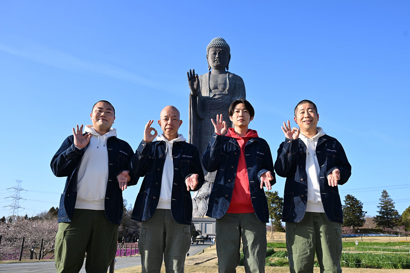 岡部大、小峠英二、相葉雅紀、澤部佑 （C）テレビ朝日