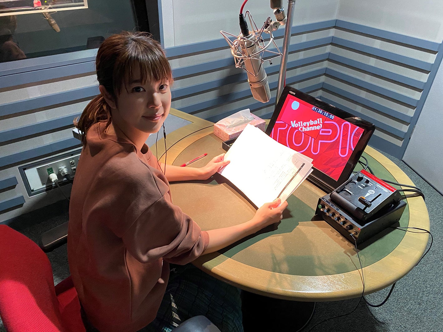 久代萌美アナウンサー（提供写真）