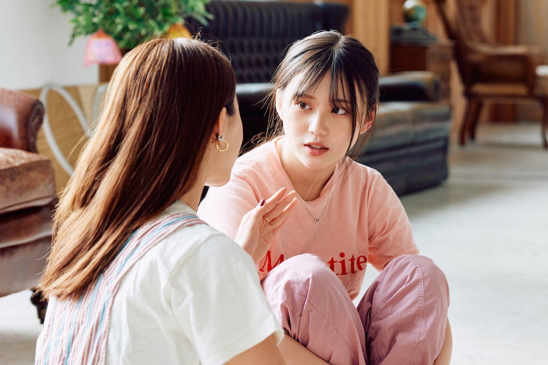 新野尾七奈、三原羽衣「オオカミちゃんとオオカミくんには騙されない」第4話（C）AbemaTV, Inc.