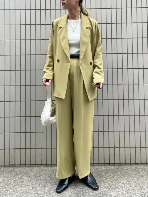 春は「セットアップ」がなにかと使える♡テク要らずで着まわせる 春は「セットアップ」がなにかと使える♡テク要らずで着まわせる