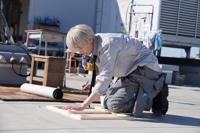 白岩瑠姫(C)2023「夜が明けたら、いちばんに君に会いにいく」製作委員会