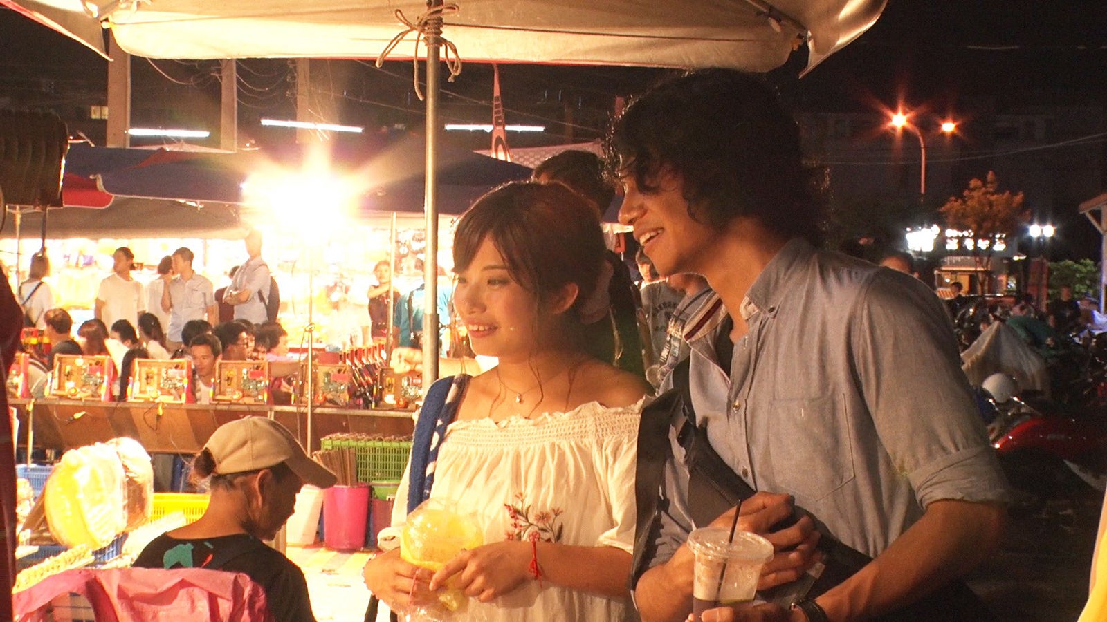 でっぱりん、あきら／「あいのり：Asian Journey」第12話より（C）フジテレビ