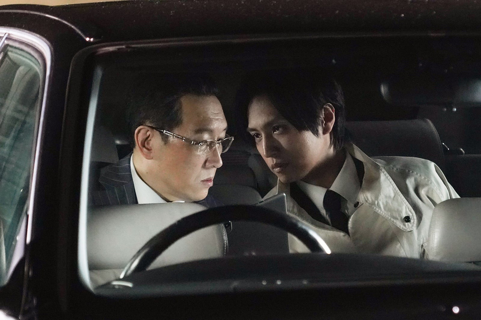 阪田マサノブ、桐山漣「ACMA：GAME アクマゲーム」第3話より（C）日本テレビ