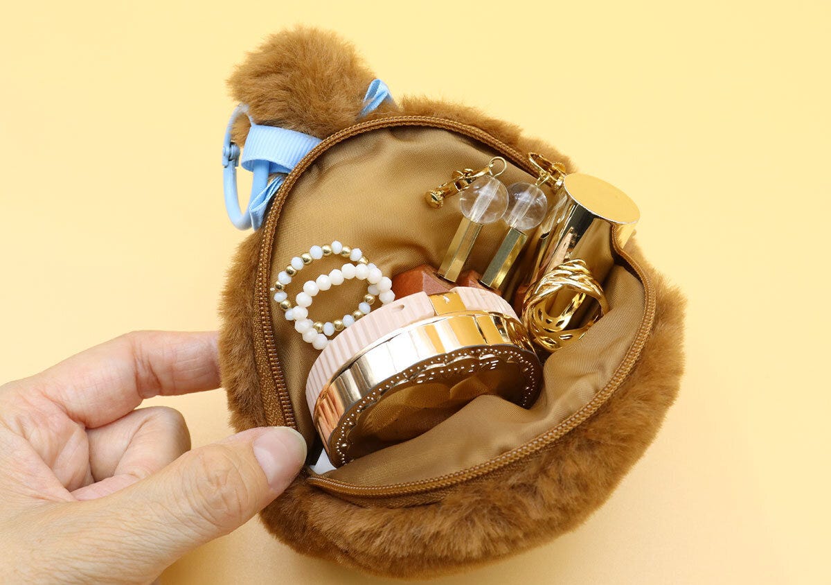 小物収納 sweet付録モンチッチちゃんぬいぐるみポーチ小物収納