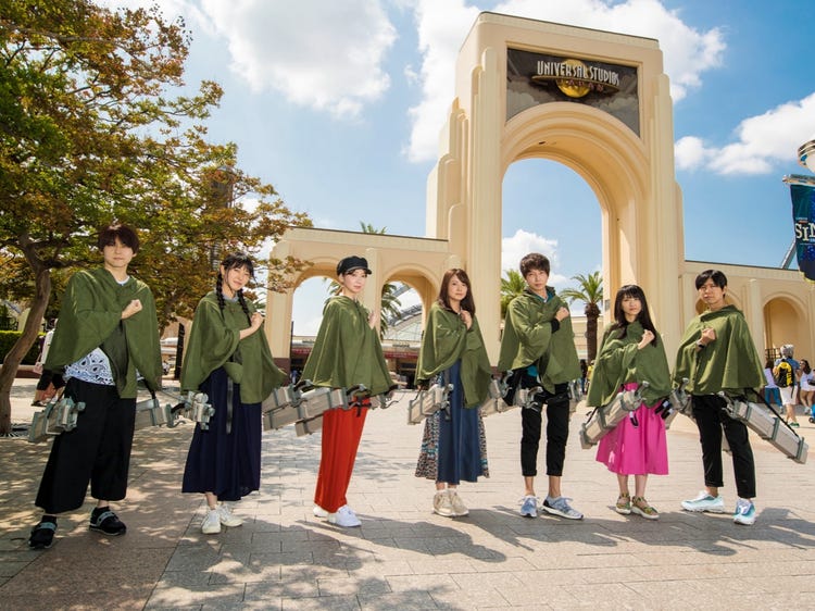 画像1 5 Usj 進撃の巨人 ザ リアル に梶裕貴 神谷浩史らアニメ声優陣7名降臨 涙が アトラクションの世界観に感動 モデルプレス 画像1 5 Usj 進撃の巨人 ザ リアル に梶裕貴 神谷浩史らアニメ声優陣7名降臨 涙が アトラクションの世界観に感動 モデルプレス