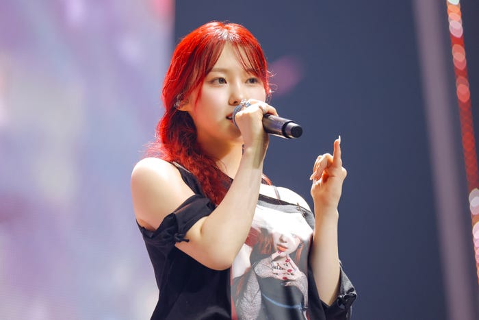 チェヒョン「Kep1er JAPAN CONCERT 2024<Kep1going>」撮影:上山陽介/木村泰之