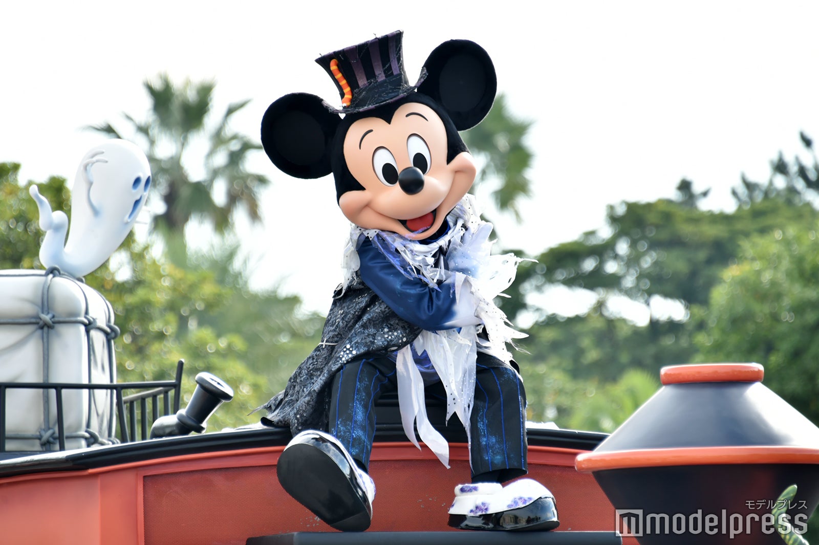 ミッキーマウス／「ミッキーのグリーティングパレード・ウィズ・ヴィランズ」（C）モデルプレス（C）Disney